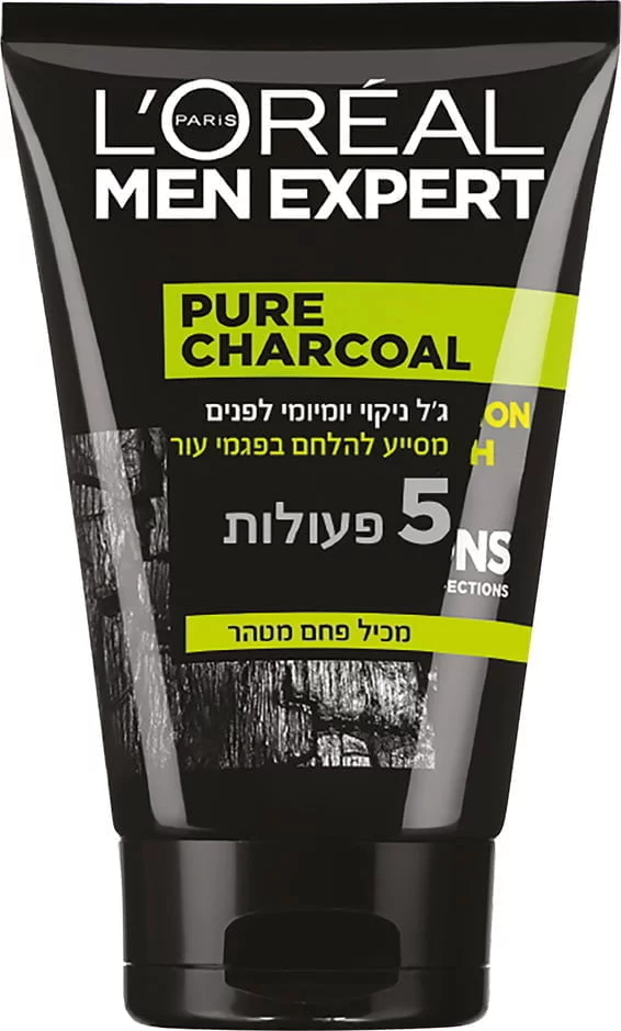 3600523707997 PURE CARBON ג'ל ניקוי יומיומי לפנים לגבר