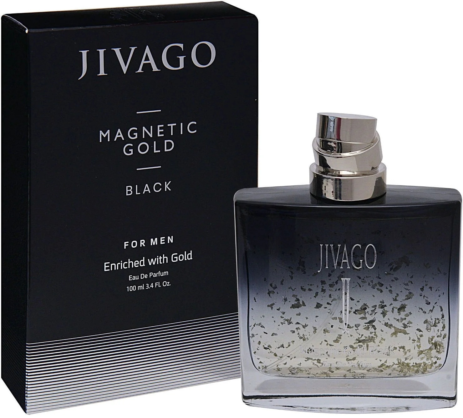 JIVAGO MAGNETIC GOLD BLACK  א.ד.פ לגבר