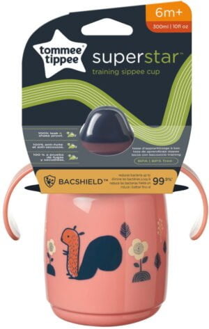 כוס סופרסטאר 6+ ורוד Tommee Tippee