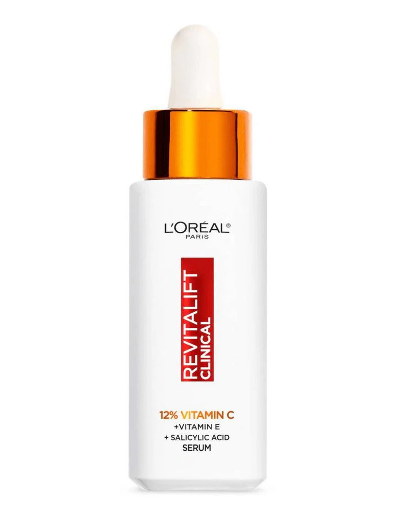 LOREAL REVITALIFT CLINICAL סרום לעור מואר וזוהר