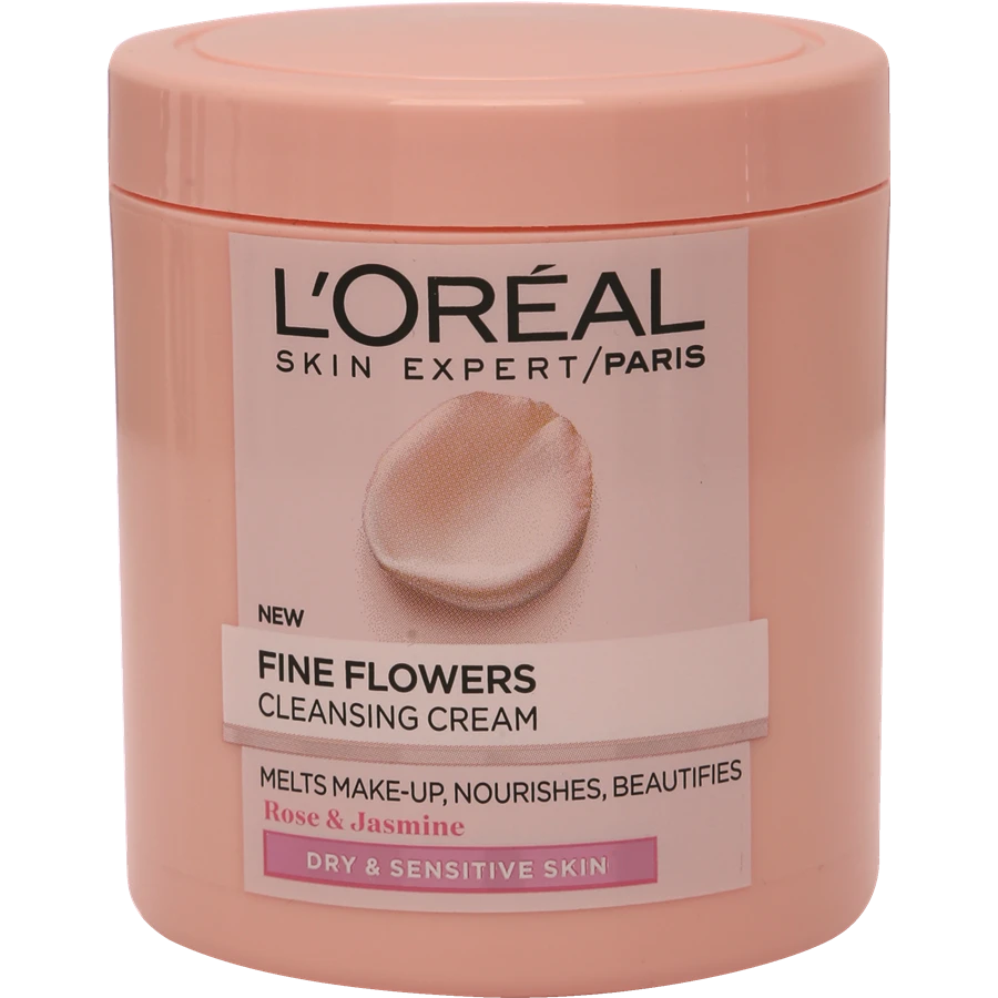 LOREAL FINE FLOWERS CLEANSING CREAM