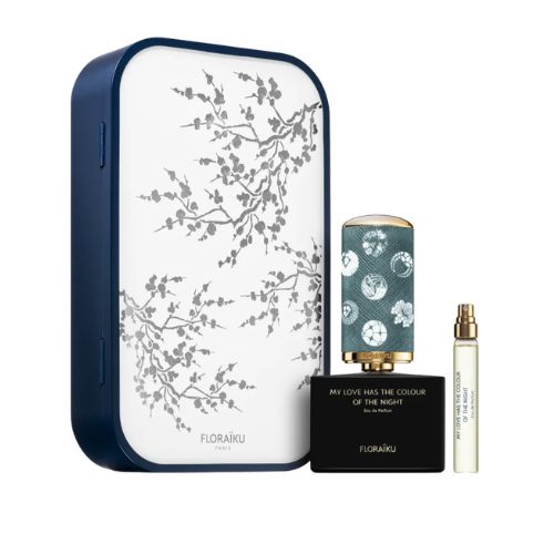 Floraiku Paris - My Love Has The Colour Of The Night 2PCS EDP Unisex 50ML + Mini 10ML