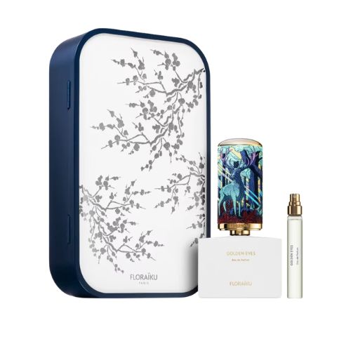 45764.jpg Floraiku Paris - Golden Eyes 2PCS EDP Unisex 50ML + Mini 10ML