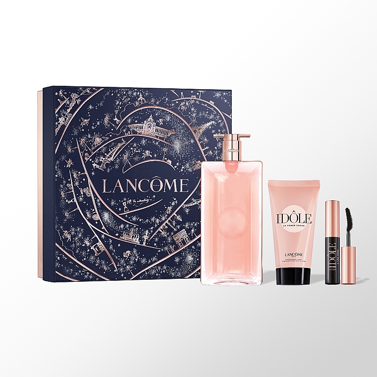 IDOLE סט א.ד.פ + מסקרה + קרם גוף לאשה - LANCOME