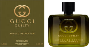 GUCCI GUILTY אבסולו דה פרפיום לגבר 60 מ"ל