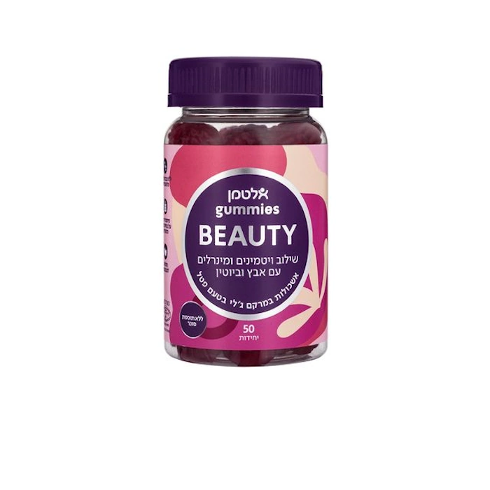 12 אלטמן BEAUTY שילוב ויטמינים ומינירלים עם אבץ וביוטין