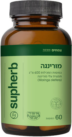 SUPHERB מורינגה 60 כמוסות