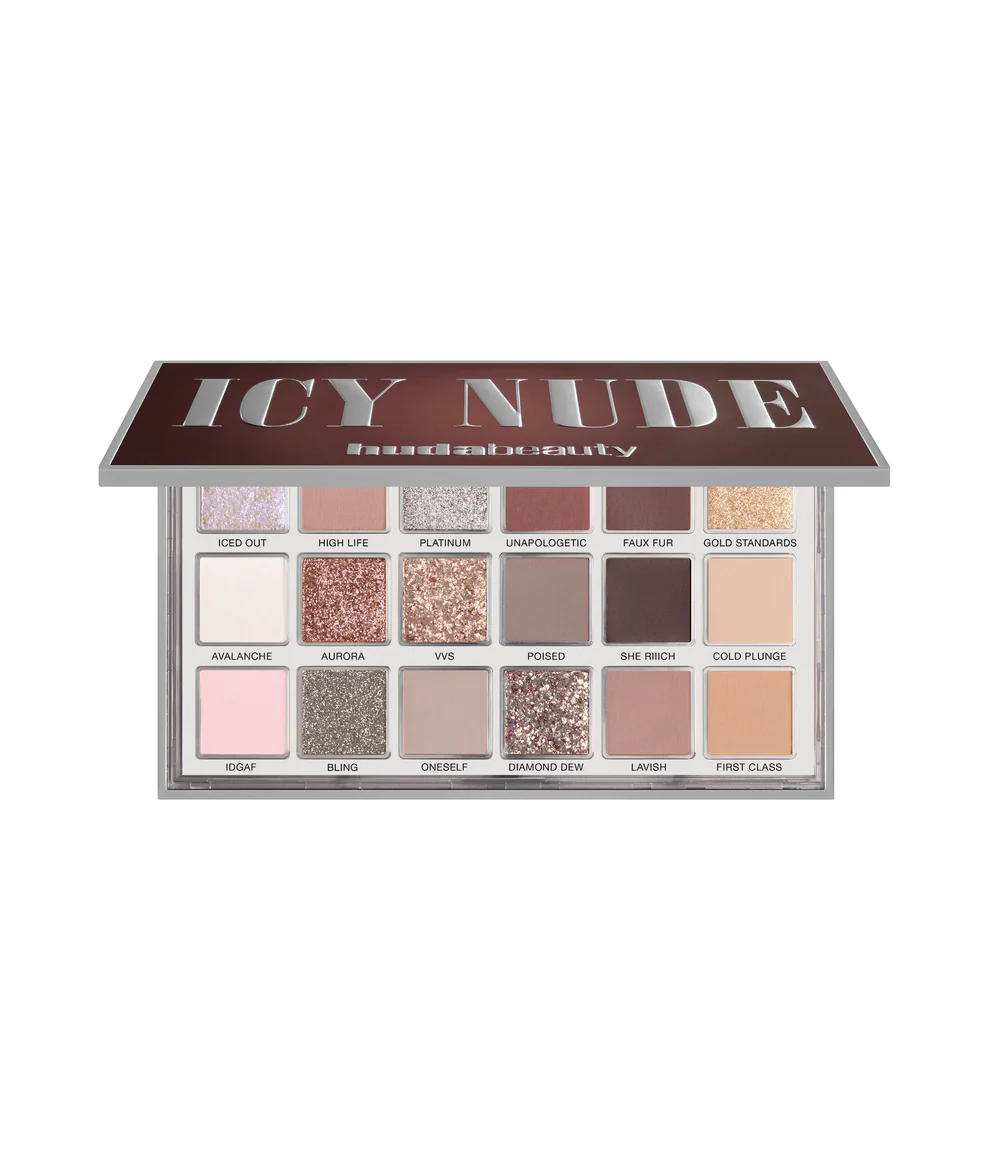 HU.B Icy Nude 18 well eyeshadow palette