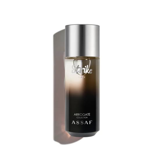 6287042408443 ASSAF STRIKE BLACK לגבר 125 מ"ל